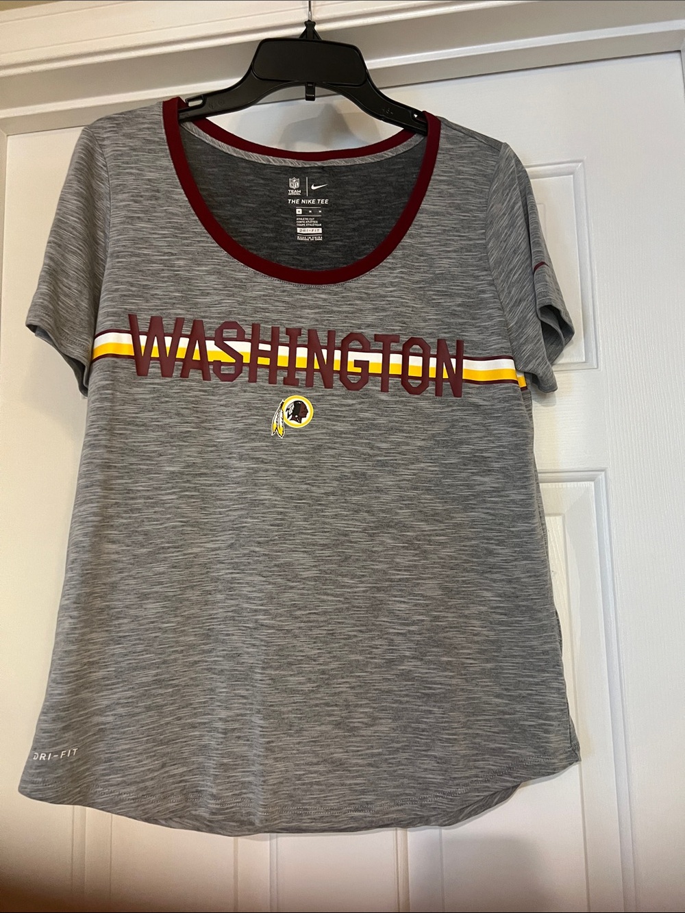 NFL Washington Commanders Nike Gray Tee